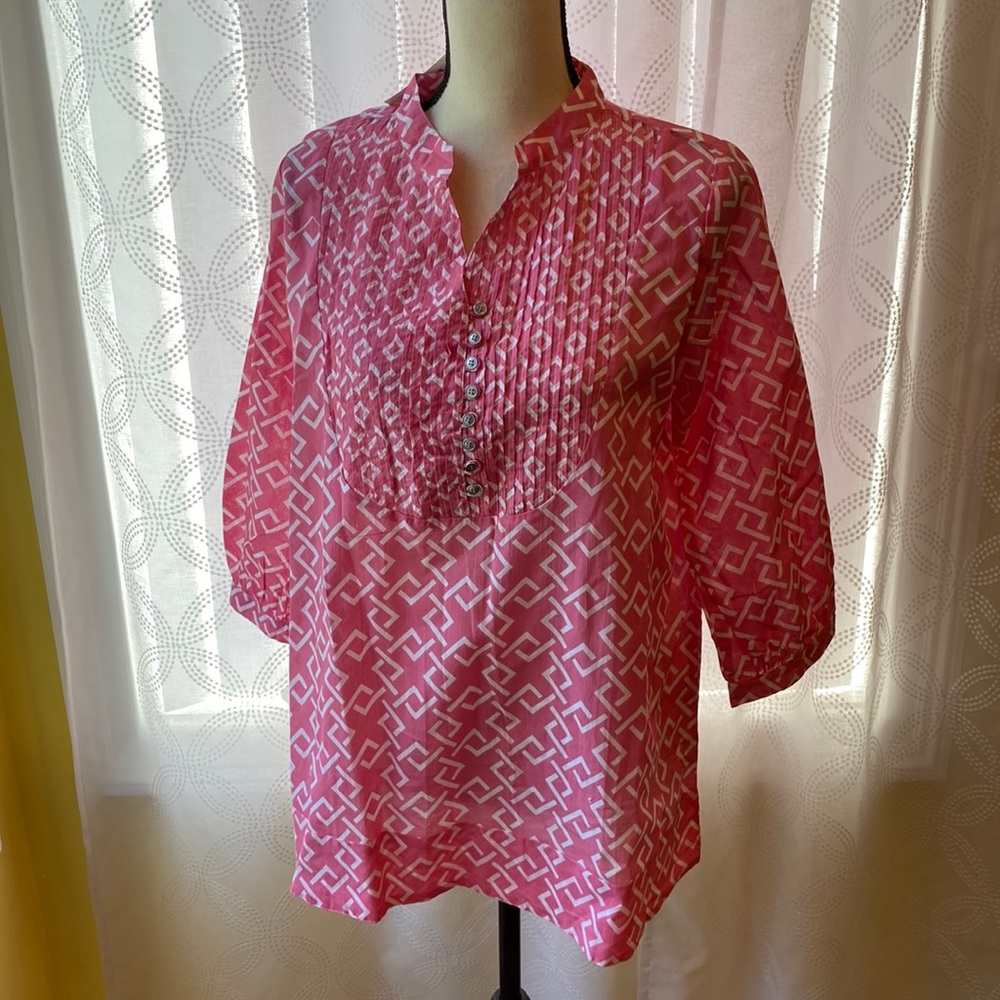 AZURE women’s Tunic, size L, pink